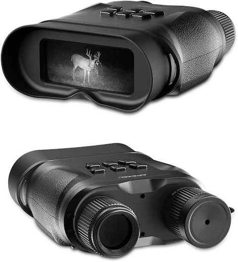 Apexel Night Vision Goggles Binoculars With LCD Screen, Hd Infrared (Ir) Digital Night Vision Scope Wildlife Camera With Photo &amp; Video Recording For Spotting, Huntingspotting Hunting Surveillance