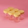 Royalford 100 ml Round Airtight Pet Jar Rf11222 Set Of 6 Storage Containers Transparent For Pulses, Cereals And Spices Canister Leak Proof Lid Clear Premium Quality