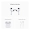 Apple AirPods 3rd Generation Lightning Charging Case White