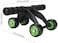 Ab Roller for Abs Workout - 4 Wheel AB Wheel Roller - Workout System - with Knee Protection Pad - Home Gym Workout Exercise Equipment - Abdomen Muscle Training - for Men/Women