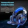 KOTION EACH-Blue  G2000 3.5mm Gaming Headset Noise Reduction Headphone for PC Laptop without Audio Adapter Cable