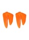 Generic 2-Piece Silicone Pot Holder Set Orange