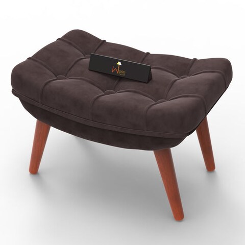 Premium Soft Comfortable Cushion Footrest Stool