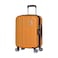 Eminent Hard Case Cabin Travel Bag Makrolon Polycarbonate Luggage Trolley Lightweight Expandable Zipper Suitcase 4 Quiet Wheels With TSA Lock KG82 Yellow