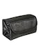 Generic Foldable Cosmetic Organizer Bag Black/Clear/Pink