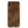 Ozone - Case for Huawei Enjoy 9 / Y7 Pro (2019) Classic PU Leather Coated Litchi Texture Mobile Cover - Brown