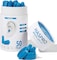 HASPRO [50 PAIRS] Eco-Friendly Bulk Pack, Ultra Soft Foam Earplugs in GIGA Tube with Carry Case, Best Earplugs for Noise Canceling, Snoring, Work, DIY, Noise Reduction SNR 38dB (Blue)