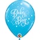 Baby Boy Stars 11in Assorted Dark Blue &amp; Robin&rsquo;s Egg Blue L