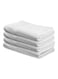 Princess 4-Piece Fast Absorbent Bath Towel Set, White 70 X 140cm
