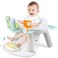 Teknum 2 - IN - 1 Dining Chair / Toddler Play Seat W / Pedal Piano - White