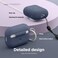 Elago Silicone Hang designed for Airpods Pro 2nd Gen (2022) case cover with Carabiner - Jean Indigo