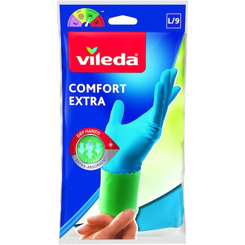 Vileda Comfort and Care Large Gloves