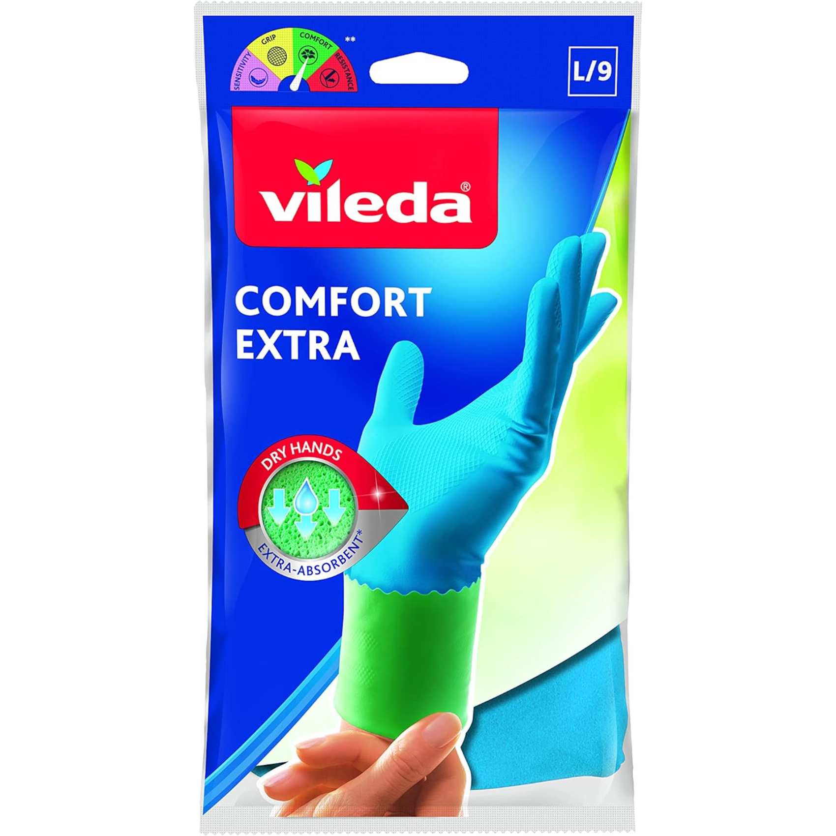 Vileda Comfort and Care Large Gloves