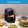 Midea 4.7L XL Digital Air Fryer 1500W With Dual Cyclone Rapid Hot Technology For Frying, Grilling, Broiling, Roasting, Baking, Toasting, Timer Up To 60 minutes Temperature Control Up To 200&deg;C-MFCN40D2