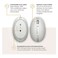 HP Spectre 700 Bluetooth Wi-Fi Rechargeable Wireless Mouse Silver