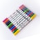 Flair Creative Thick and Thin Dual Tip Watercolor Sketch Pen set of 10 Shades