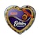 Dew Drop Eclairs Chocolate Toffee Heart Box 292 gr