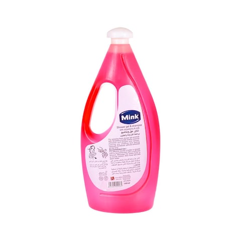 Mink Shower Gel &amp; Shampoo, Strawberry - 1400 ml