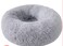 Comfortable Plush Ultra Soft Cushion Self Warming Pet Bed Made With Faux Fux With Waterproof Bottom Diamater 50CM.