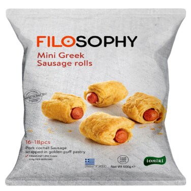 FILOSOPHY MINI SAUSAGE ROLLS 500G