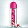 Pill Bottle, 2 in 1 Candy Colours Pill Box Organizer with Water Bottle to Keep Weekly Medicine Vitamins. (Capacity : 20oz,600ML, Material : Plastic, Colour : Pink)