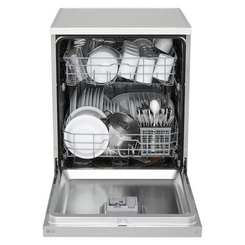 LG QuadWash Dishwasher DFC612FV Platinum Silver 14 Place Settings