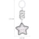 Baby Rattle Toys for Infant Soft Plush Stuffed Hanging Toy