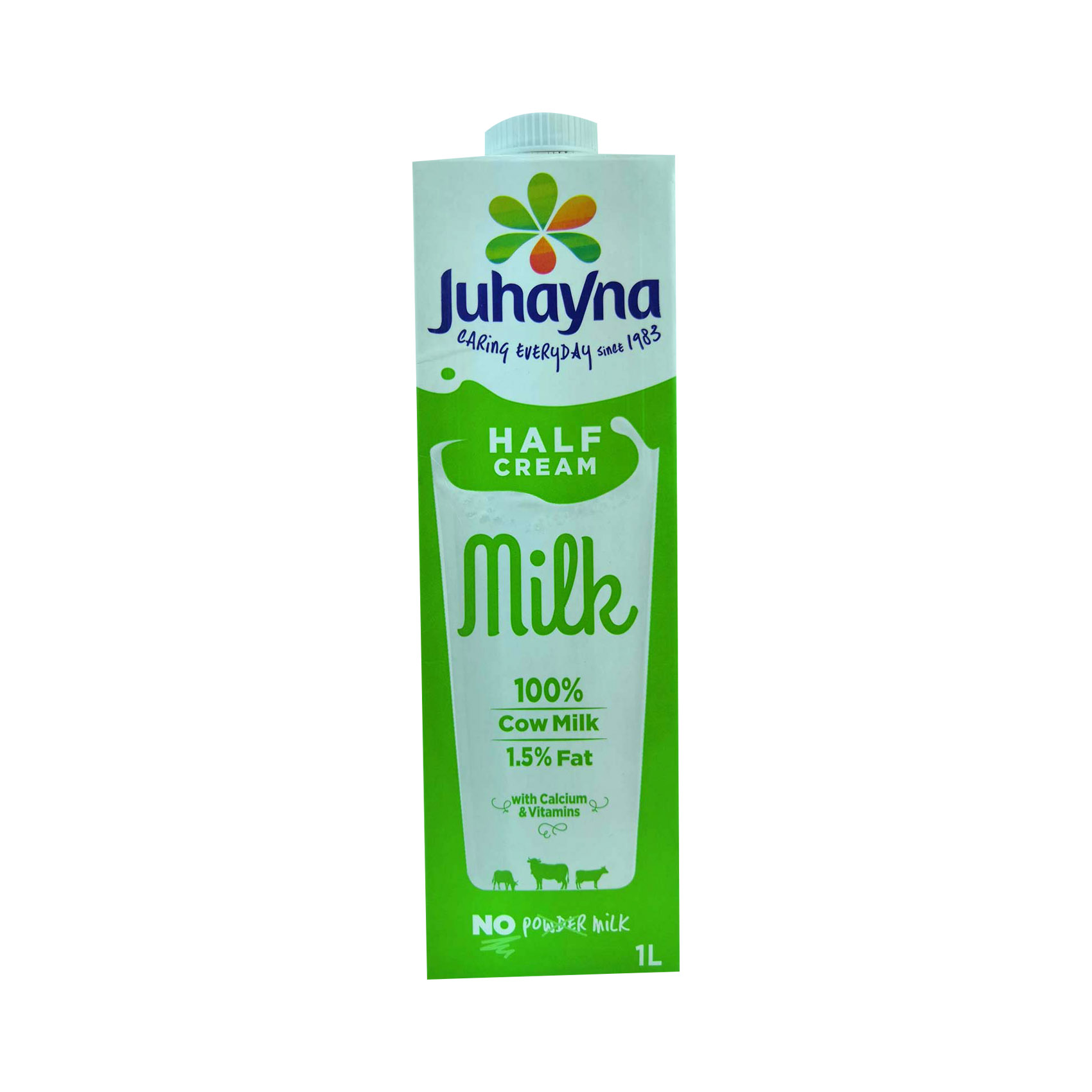 Juhayna Half Cream Milk - 1 Liter