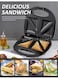SOKANY 139 BEST ELECTRIC WAFFLE PANCAKE MAKER SANDWICH MAKER 4 SLICES