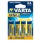 بطاريات AA فارتا لونج لايف - 4 بطاريات