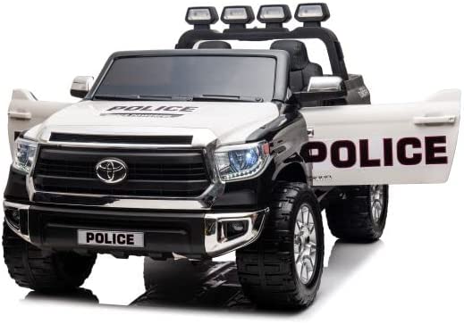 Lovely Baby Battery Operated Police Powered Ride On Car, LB 2255EL (Police) 12V Ride On Cars With Remote Control, For Boys Girls - Black