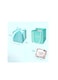 Generic Elegant Blue Jewelry And Keepsake Gift Box: A Treasure Trove Of Style And Function(Without Necklace)