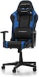 Dxracer P Series Gaming Chair, Premium Pvc Leather Racing Style Office Computer Seat Recliner With Ergonomic Headrest And Lumbar Support-Black And Blue (Electronic Games)