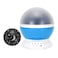 Generic-Romantic Starry Sky Projector Light Bedroom Baby Sleeping Nightlight with Music Rechargeable Rotating Dreamlike Stars Moon Projection Lamp