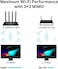 TP-Link Archer C80 Ac1900 Mu Mimo Dual Band Wireless Gaming Router, Wi Fi Speed Up To 1300 Mbps/5 Ghz + 600 Mbps/2.4 GHZ, Supports Parental Control, Guest Wi Fi, Black, Ac1900 Mbps Gigabit Ports