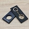 Genuine Mercedes-Benz Keyring Brussels   Gold   Die-Cast Zinc