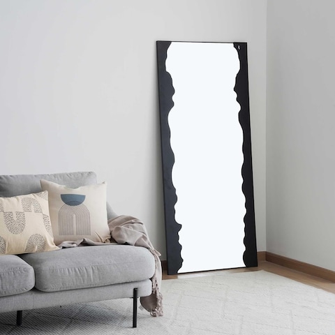 Pan Home Magnus Floor Mirror 180.3X00 Black