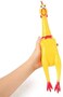 Coconut Dog Cat Rooster Rubber Squeak Toys Screaming Chicken For Puppy Dog