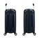 Eminent Hard Case Travel Bag Cabin Luggage Trolley Polycarbonate Lightweight Suitcase 4 Quiet Double Spinner Wheels With Tsa Lock KK10 Night Blue
