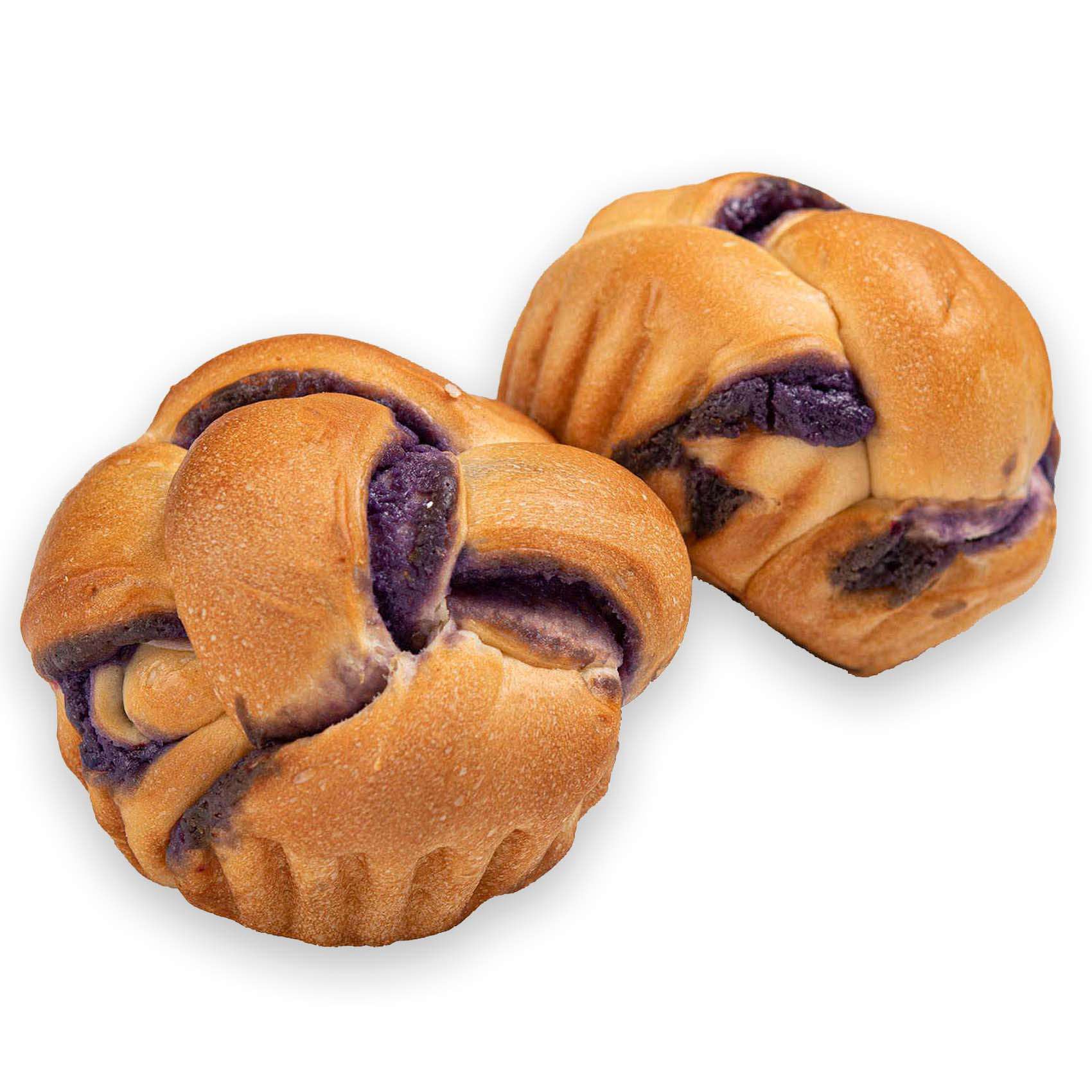 Ube Basket Bread