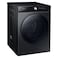 Samsung 18.5 kg/9.5 kg Front Load Washer Dryer Combo With EcoBubble, AI Wash Black And Bespoke Design, WD18B6400KV/GU