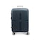 Carlton Voyager Plus Hard Trolley Luggage 4 Wheel 67CM - Black