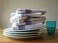 Prime Kitchen Towels-Pack of 6 Dish Towels-15"x25"inches absorbent Kitchen Towels, bar Towels, Tea Towels-Cotton White Dish Towel-Kitchen Accessories