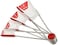 Dreamfarm Levoons Measuring Spoons - Red