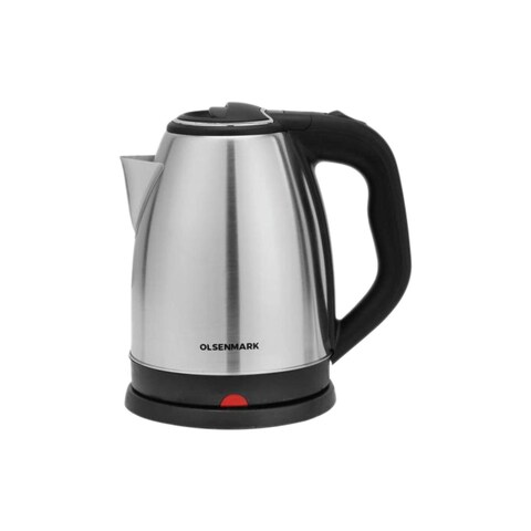 Olsenmark Electric Kettle OMK2356 1.8 Liter 1500 Watt Silver