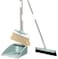 AIWANTO Long Hand Dust Pan with Broom Wiper Combination Cleaning Tools for Household 3 in 1 Long Handle Dustpan Brush Scraper Set