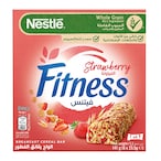 Buy Nestle Fitness Strawberry Breakfast Cereal Bar - 23.5 gram - 6 Pieces in Egypt