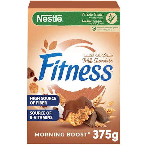 Nestle Fitness Chocolate Morning Boost Cereal 375g