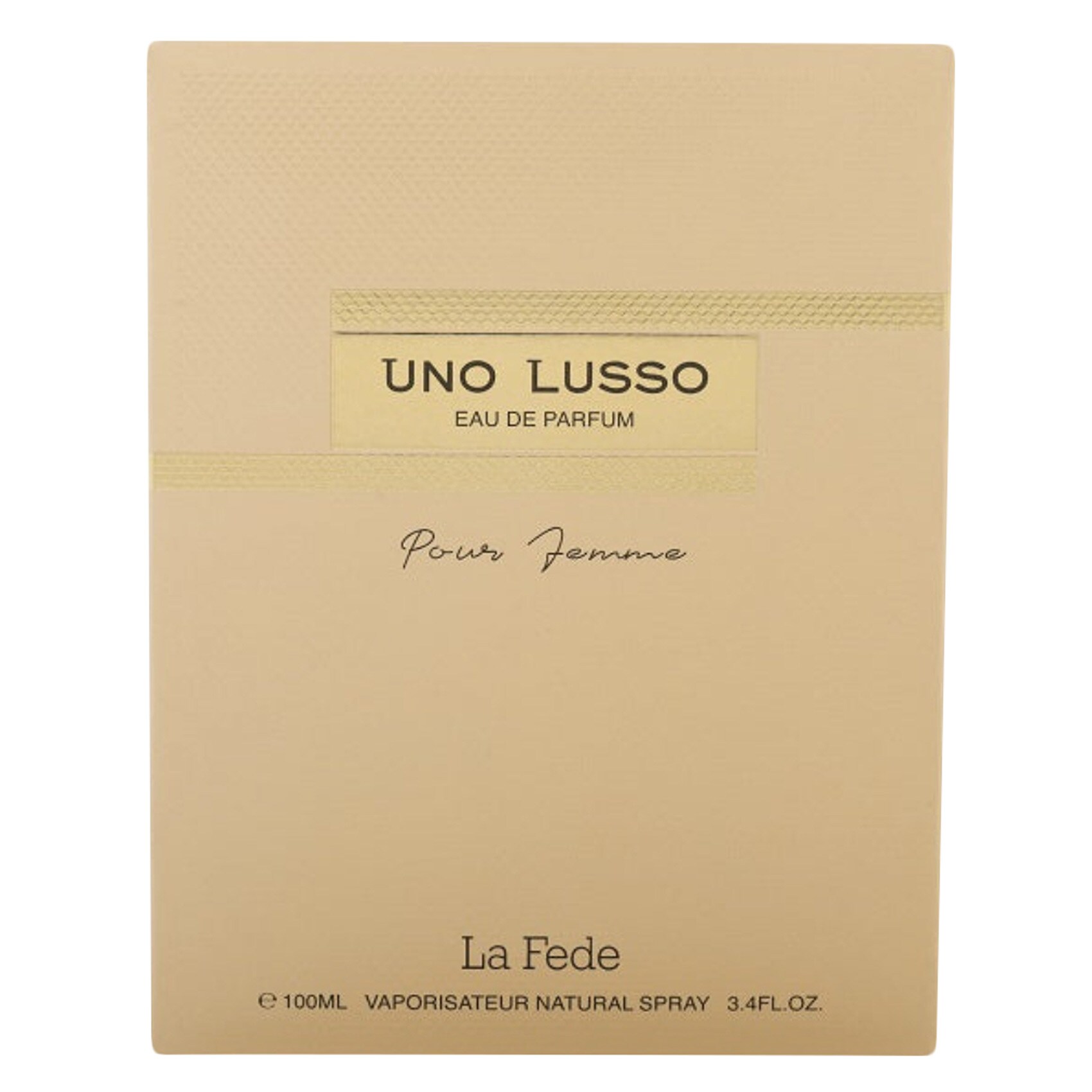 Buy LA FEDE UNO LUSSO PERFUME 100ML Online | Carrefour Kenya