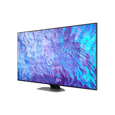تليفزيون سامسونج 55 بوصة 4K فائق الدقة كيو ليد سمارت - QN55Q80C